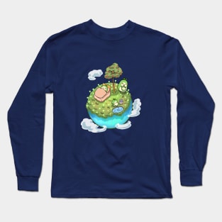 The happy planet of Kongs. Long Sleeve T-Shirt